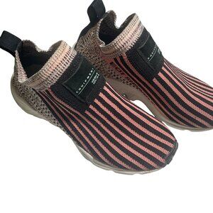 Adidas Equipment ADV 91-18 Sneakers Womens 5.5 Pink/Black Striped Slip-On